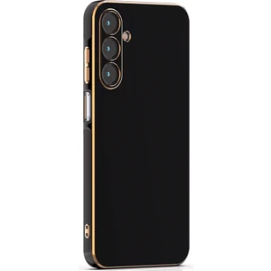 Samsung Galaxy A25 Kılıf Kenar Detaylı Yumuşak Parlak Silikon