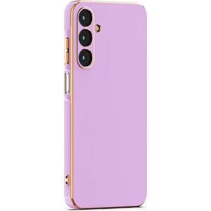 Samsung Galaxy A25 Kılıf Kenar Detaylı Yumuşak Parlak Silikon