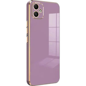 Samsung Galaxy A05 Kılıf Kenar Detaylı Yumuşak Parlak Silikon