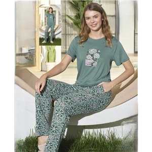 250060 Viskon Kısa Kol Pijama Takımı