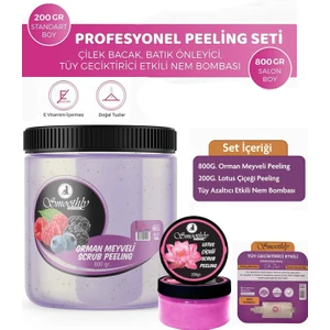 1000 G. Vücut Peelingi Epilasyon Önce ve Sonrası Batık Peelingi Nem Bombası Takviyeli