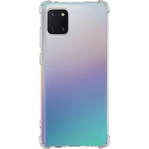 Caseart Samsung Galaxy A81 ile Uyumlu Kapak Köşe Korumalı Airbag Antishock Şeffaf Silikon Kılıf
