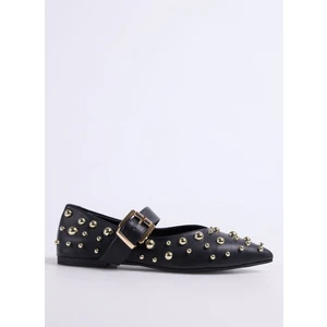 Vince Camuto Deri Siyah Kadın Babet D-Vındel