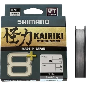 Shimano Kairiki 8+ 150MT Ip Misina Steel Gray