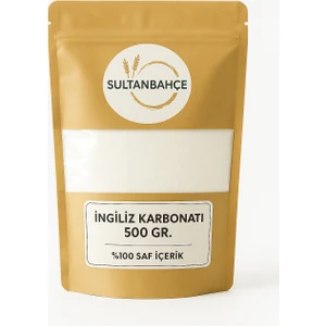 İngiliz Karbonatı 500 gr - Doğal Sodyum Bikarbonat - İçilebilir - Çok Amaçlı Kullanım