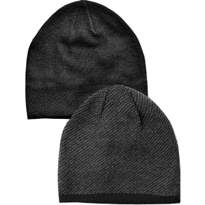 Alaska The Last Frontier Çift Taraflı Doubleface Kumaş Unisex Bere Antrasit