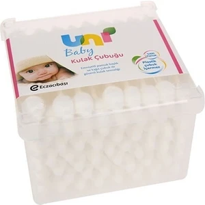 Uni Baby Pamuklu Kulak Çubuğu -Safety Cotton Swabs- 56´li