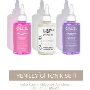 Cilt Bakım Seti Leke Karşıtı Gözenek Arındırıcı Ton Eşitleyici 2×200 ml Dermatolojik Onaylı