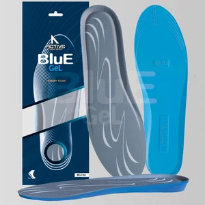 Blue Gel BG186 | Yumuşak Memory Foam, Hafızalı Darbe Emici, Ortopedik Konfor, Sneaker İçin İç Tabanlık
