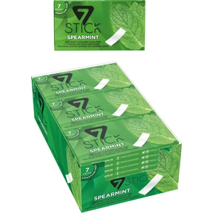 7 Stick Şekersiz 7'li Yeşil Nane Aromalı Sakız 14,5gr (24 Adet)