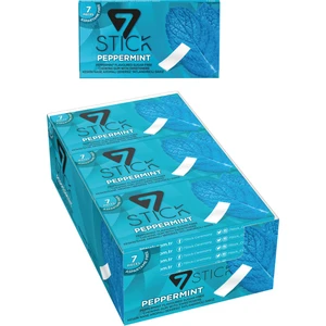 7 Stick Şekersiz 7'li Keskin Nane Aromalı Sakız 14,5gr (24 Adet)