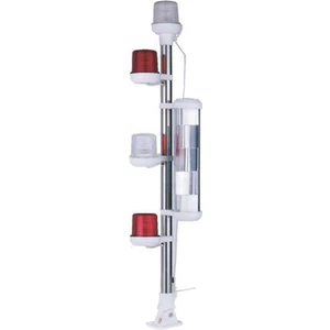 Işıklı Bayrak Direği Arıza Fenerli + Radar Refl. 75 cm