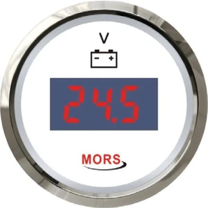 Dijital Voltmetre 12-24V Beyaz