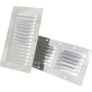 Louver Havalandırma, Paslanmaz,l 228MMX W 127MM Xτ 0.8mm