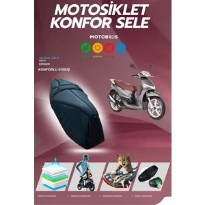 Peugeot Tweet Özel Kalıp Visco Süngerli Konfor Sele Kılıfı