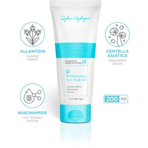 Özden Özdoğan Yüz Temizleme Jeli - Tanecikli Hassas Temizleme, Canlandırıcı - 200 ml