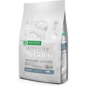 Nature's Protection Superior Care Beyaz Tüylü Köpekler İçin Tahılsız Balıklı Küçük Irk Köpek Maması 1,5kg