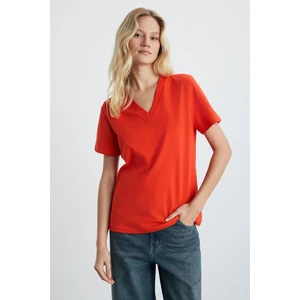 Alıne Kadın Kırmızı T-Shirt