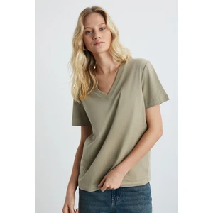Alıne Kadın Bej T-Shirt