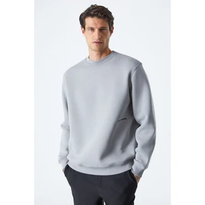 DANE Erkek Organik Kumaşlı Yumuşacık Gri Sweatshirt