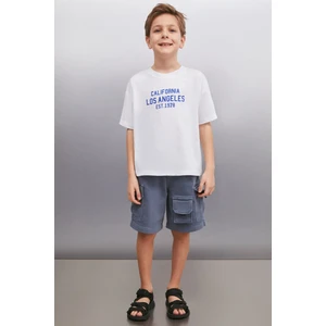 INIGO Erkek Beyaz T-Shirt