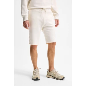GREXON Erkek Pamuklu Regular Fit Ekru Şort & Bermuda