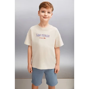 Inıgo Erkek Bej T-Shirt