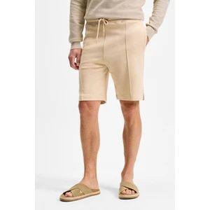 MATSEN Erkek Beli Lastikli Yan ve Arka Cepli Relaxed Bej Şort