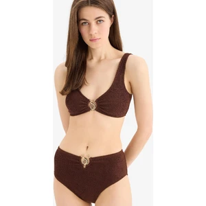 Regular Fit Bürümcük Bikini Üstü-Fall in Love E0206AX25SM