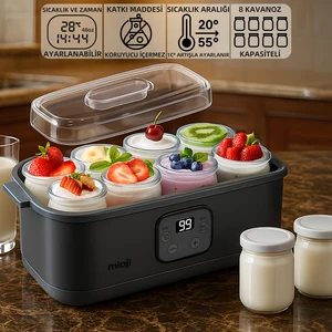 Mio YM8 Probiyotik Yoğurt & Kefir Yoğurt Yapma Makinesi