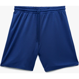 Cep Detaylı Basic Beli Bağcıklı Spor Şort