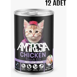 Pate Ezme formunda Tavuk Etli Yavru Kedi Maması 24 Adet