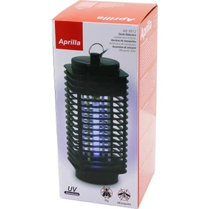 Aprilla AIK-9912  Fanus Model  Elektrikli Sinek Öldürücü Uva Floresan Mor Işık 3W Metal Askı Halkası 11X11X24CM (4172)