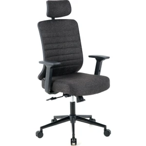 Zeon Büro Ofis Sistemleri // Comford Plus Dark Grey Ofis Koltuğu Makam Koltuğu Çalışma Koltuğu