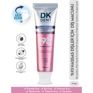 DKDENT %93 Maksimum Hassasiyet Diş Macunu 75 ml