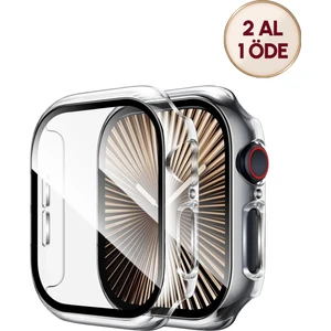 Apple Watch 8 Ultra 360 Tam Koruma (45 Mm) Yumuşak Silikon Tpu Ekran Koruyucu Kılıf