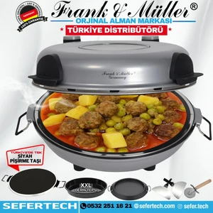 Frank & Müller Germany | Taş Fırın | Gri GRİLL , LAHMACUN ve PİZZA MAKİNESİ