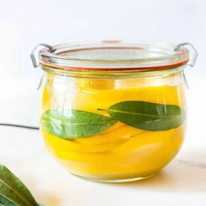 Lale Cam Kilitli KAVANOZ-580 ml