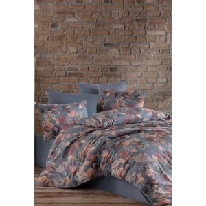 Autumn Ranforce Pamuklu Yaprak Desenli Çift Kişilik Nevresim Takımı