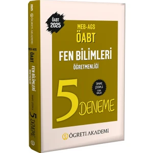 Öğreti Akademi 2023 KPSS ÖABT Fen Bilimleri 5 Deneme