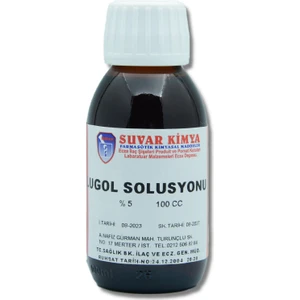 Suvar Kimya Lugol Çözeltisi %5 100 ml
