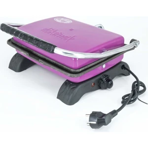 Dökümix Demir Döküm Lila 1800 Watt 4-6 Dilim Ev-Sanayi-Büfe Tipi Tost Makinası Ve Izgara