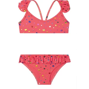 Sırt Detaylı Fırfırlı Çabuk Kuruyan Betty Bikini Çocuk Bikini SM21110165