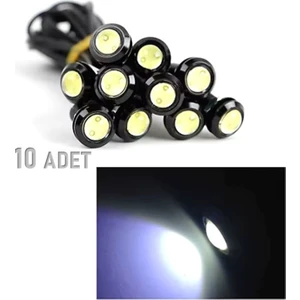 10 Adet Ayna Altı Lamba Kartal Göz Gündüz Ledi Beyaz