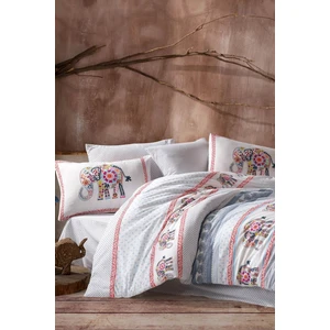 Elsa Ranforce Pamuklu Filli Çift Kişilik Nevresim Takımı