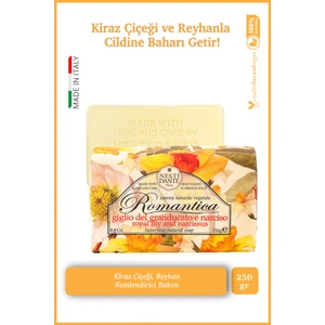 Nesti Dante Romantica Lily & Narcissus Katı Sabun 250 gr |Nemlendirici |Leylak Ve Nergis Çiçeği