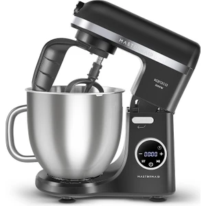 Mastermaid Chef Ultra D2000W Dijital Ekranlı Hamur Yoğurma Makinesi Matte Black 7l