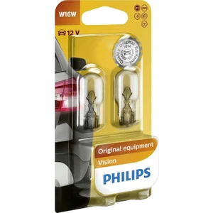 W16W T15 Vision W16W, 12V Orijinal Araç Ampulü, 2'li Paket