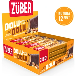 Dolu Dolu Meyve Bar Yer Fıstığı Ezmeli 30gr x 12 Adet