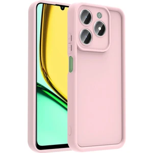Nezih Case realme C61 Uyumlu Kamera Korumalı Parlak Stil Tasarım Kapak